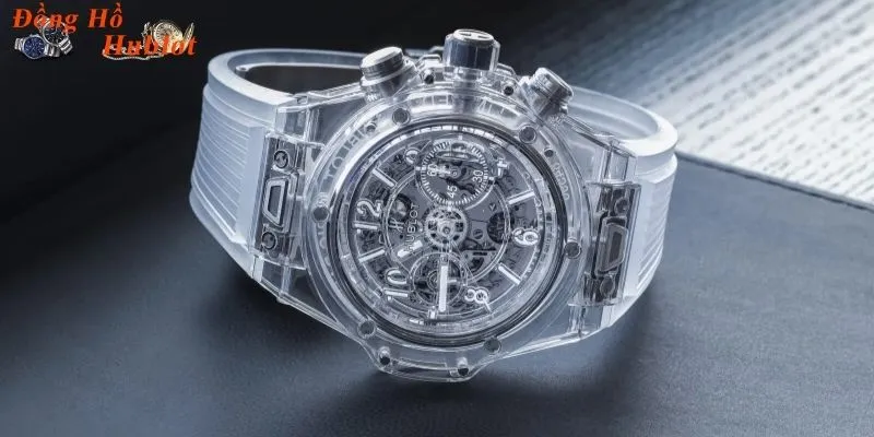 Hublot Sapphire tăng cường thẩm mỹ qua lớp kính Sapphire